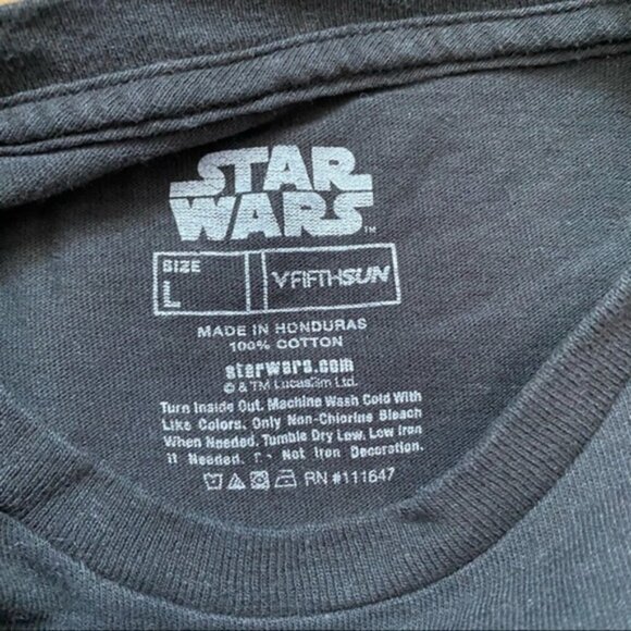 Star Wars empire’s most wanted black shirt Large - Picture 7 of 7